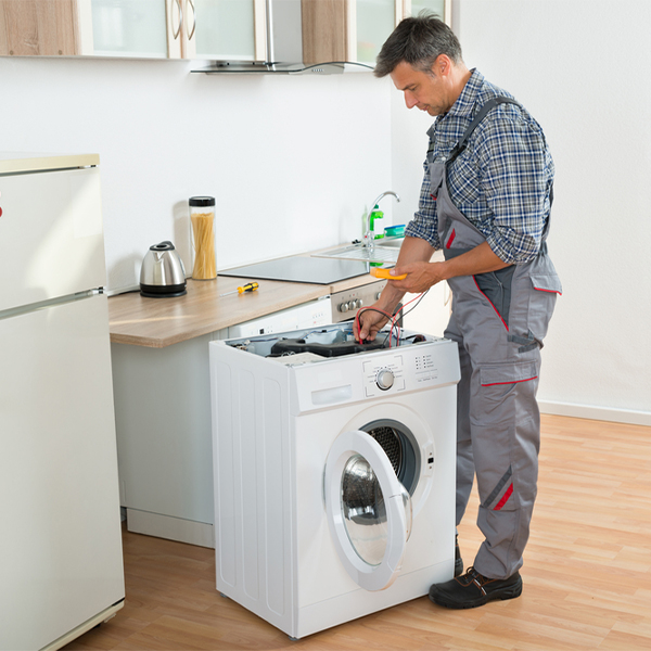 can you walk me through the steps of troubleshooting my washer issue in Merlin